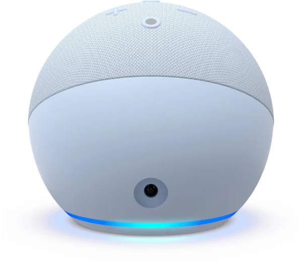 Original Alexa Echos Dot 5th Generation Smart Mini Wifi Home BT Alexa Speaker Horn with Sound Control Voice Assistant and Clock - Image 2
