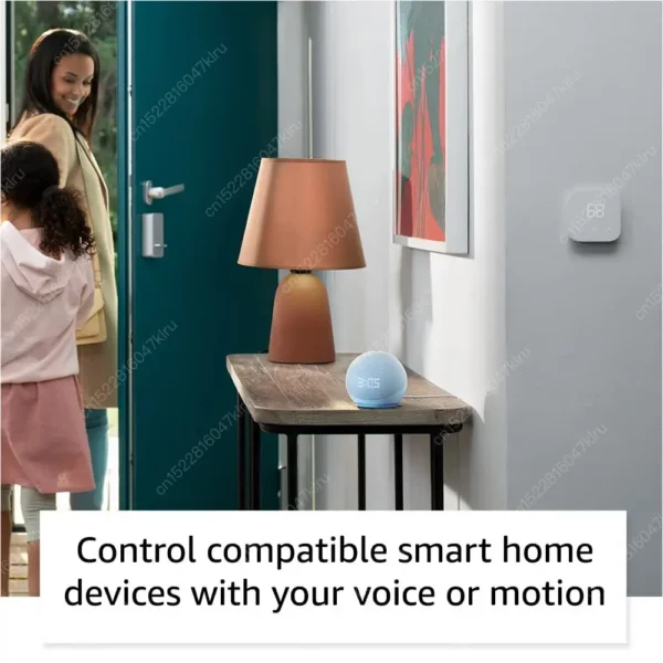 Original Alexa Echo Dot 5th Generation Smart Mini Wifi Home BT Alexa Speaker Horn with Sound Control Voice Assistant and Clock - Image 4